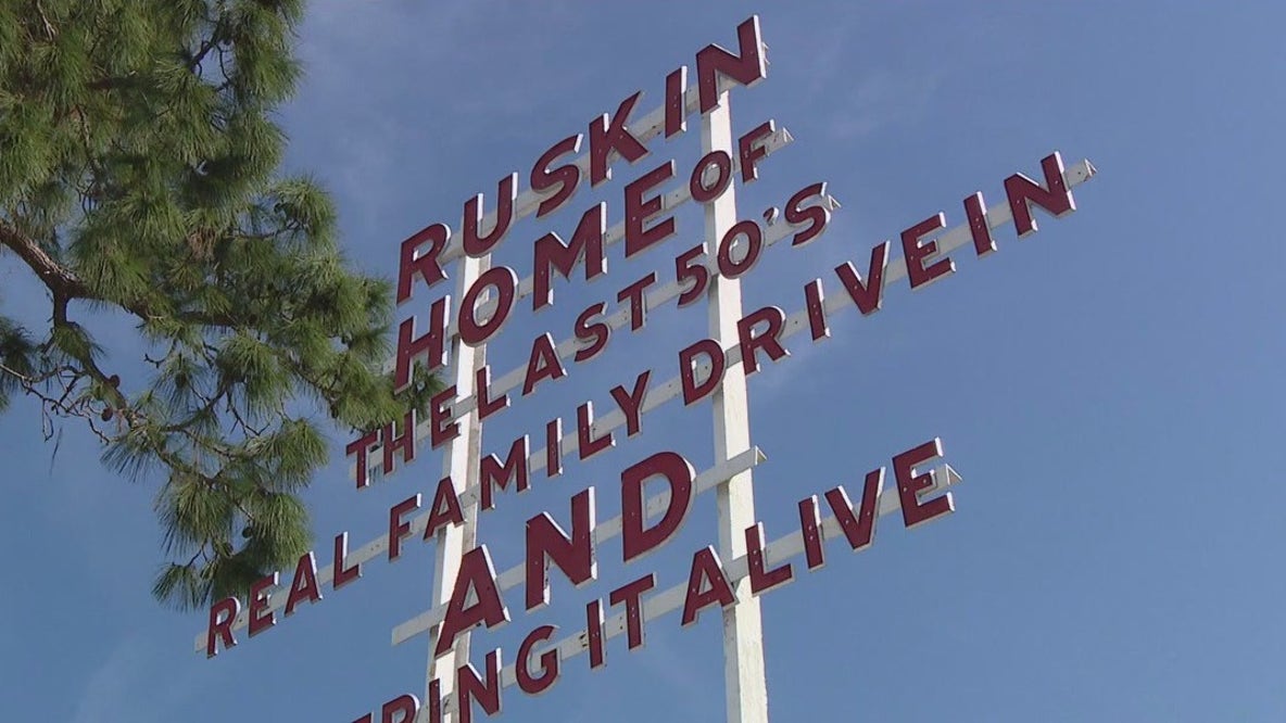 Work starts to repair Ruskin drive-in